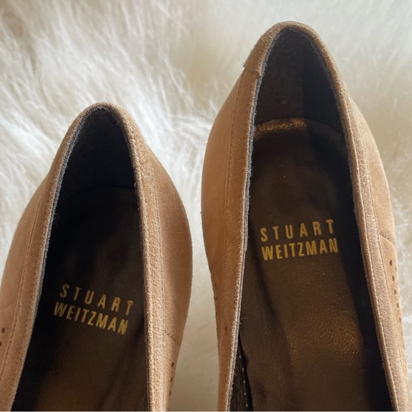 Stuart Wietzman Kitten Heels Open Toe - Picture 2 of 6